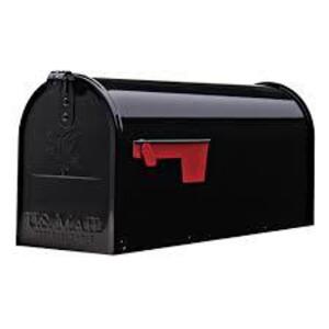 DESCRIPTION: (1) MAILBOX BRAND/MODEL: GIBRALTAR INFORMATION: BLACK RETAIL$: $52.00 EA QTY: 1