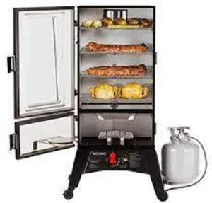 DESCRIPTION: (1) SMOKER BRAND/MODEL: MASTERBUILT INFORMATION: BLACK RETAIL$: $379.99 EA SIZE: 40 IN QTY: 1