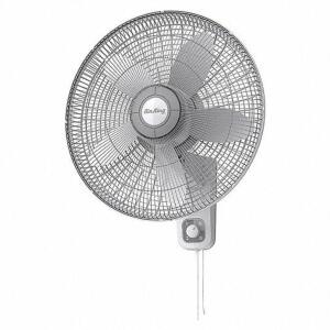 DESCRIPTION: (1) WALL MOUNT FAN BRAND/MODEL: AIR KING #4CH64 RETAIL$: $100.00 EA SIZE: 8 in Blade Dia, Oscillating, 3 Speeds, 1170/1520/1970 cfm QTY: