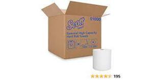 DESCRIPTION: (1) CASE OF (6) ROLLS OF CENTER PAPER TOWELS BRAND/MODEL: SCOTT #0103210 RETAIL$: $61.99 EA QTY: 1