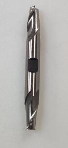 DESCRIPTION: (2) HSCo8 DOUBLE END SQ END MILL BRAND/MODEL: HERTEL 87150751 RETAIL$: 35.57 EA SIZE: 11/32" 9/16" LOC 3/8 SD QTY: 2