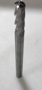 DESCRIPTION: (1) SOLID CARBIDE BALL END MILL BRAND/MODEL: HERTEL 88247200 RETAIL$: 151.45 SIZE: 3/8" 1-1/2" LOC QTY: 1