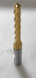 DESCRIPTION: (1) HSS SQ END MILL BRAND/MODEL: NIAGARA 38080 RETAIL$: 64.06 SIZE: 1/4" 1-3/4" LOC QTY: 1