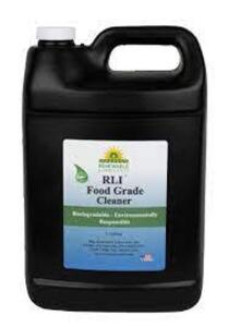 DESCRIPTION: (2) FOOD GRADE CLEANER BRAND/MODEL: RENEWABLE LUBRICANTS RETAIL$: $17.35 EA SIZE: 1 GALLON QTY: 2