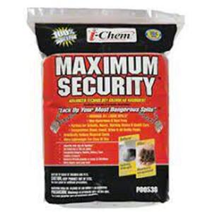 DESCRIPTION: (2) BLOOD ENCAPSULATION ABSORBENT BRAND/MODEL: I CHEM MAXIMUM SECURITY #P00530 RETAIL$: $24.99 EA QTY: 2