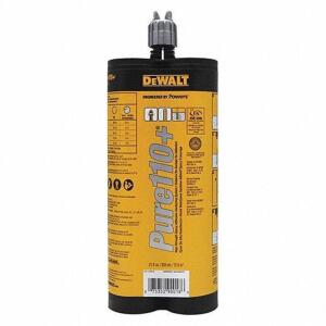 DESCRIPTION: (1) ANCHORING ADHESIVE SYSTEM BRAND/MODEL: DEWALT #46U181 RETAIL$: $59.73 EA SIZE: 21 FL OZ QTY: 1