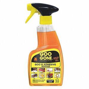 DESCRIPTION: (6) ADHESIVE REMOVER BRAND/MODEL: GOO GONE #39F165 INFORMATION: CITRUS RETAIL$: $11.36 EA SIZE: 12 FL OZ QTY: 6