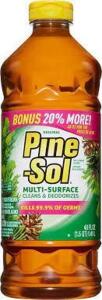 DESCRIPTION: (4) MULTI SURFACE CLEANER BRAND/MODEL: PINE SOL RETAIL$: $3.00 EA SIZE: 1.87 QT QTY: 4