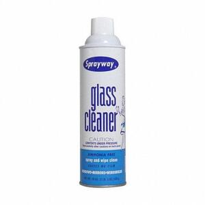 DESCRIPTION: (4) CANS OF GLASS CLEANER BRAND/MODEL: SPRAYWAY #5RVT4 RETAIL$: $6.00 EA SIZE: 20 OZ QTY: 4