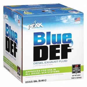 DESCRIPTION: (1) DIESEL EXHAUST FLUID BRAND/MODEL: PEAK #48RH22 RETAIL$: $18.63 EA SIZE: 2.5 GAL QTY: 1