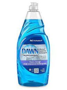 DESCRIPTION: (4) MANUAL POT AND PAN DETERGENT BRAND/MODEL: DAWN PROFESSIONAL #45112 RETAIL$: $7.69 EA SIZE: 38 OZ QTY: 4