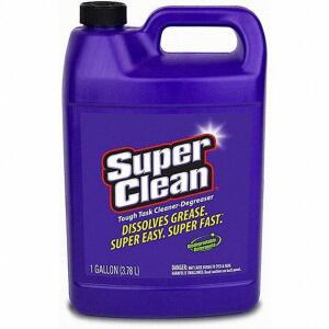 DESCRIPTION: (2) TOUGH TASK CLEANER DEGREASER BRAND/MODEL: SUPER CLEAN #551260620 RETAIL$: $10.00EA SIZE: 1 GALLON QTY: 2