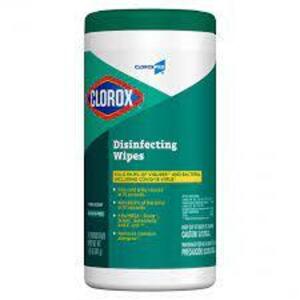 DESCRIPTION: (6) DISINFECTANT WIPES BRAND/MODEL: CLOROX RETAIL$: $10.00 EA QTY: 6