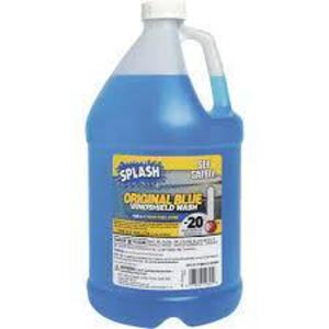 DESCRIPTION: (2) WINDSHIELD WASHER FLUID ALL SEASON BRAND/MODEL: SPLASH RETAIL$: $5.00 EA SIZE: 1 GALLON QTY: 2