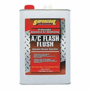 DESCRIPTION: (2) AC FLUSH BRAND/MODEL: SUPERCOOL #12V182 RETAIL$: $81.73 EA SIZE: 1 GALLON QTY: 2