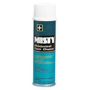 DESCRIPTION: (6) CANS OF DISINFECTANT FOAM CLEANER BRAND/MODEL: MISTY RETAIL$: $11.00 EA SIZE: 16 OZ QTY: 6