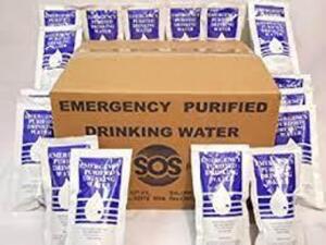 DESCRIPTION: (1) CASE OF (24) EMERGENCY DRINKING WATER BRAND/MODEL: SOS RETAIL$: $30.00 EA SIZE: 4.227 FL OZ QTY: 1