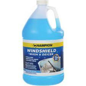 DESCRIPTION: (2) WINDSHIELD WASHER AND DEICER BRAND/MODEL: CHAMPION SIZE: 1 GALLON QTY: 2