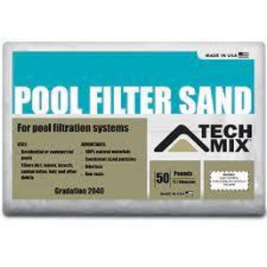 DESCRIPTION: (1) BAG OF POOL FILTER SAND BRAND/MODEL: VIA AQUA QUARTZ RETAIL$: $50.00 EA SIZE: 50 LB QTY: 1