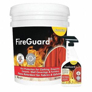 DESCRIPTION: (1) FLAME RETARDANT COATING BRAND/MODEL: FIREGUARD #45EK75 RETAIL$: 225.25 SIZE: 5 GALLON QTY: 1