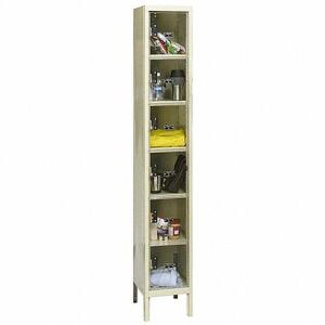 DESCRIPTION: (1) BOX LOCKER BRAND/MODEL: HALLOWELL/4HU15 INFORMATION: CLEARVIEW FRONT, PADLOCK HASP, LIGHT DAMAGE, SEE INSPECTION RETAIL$: $499.22 SIZ