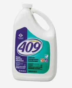 DESCRIPTION: (2) CLEANER AND DEGREASER BRAND/MODEL: FORMULA 409 RETAIL$: $16.99 EA SIZE: 1 GALLON QTY: 2