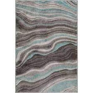 DESCRIPTION: (1) AREA RUG BRAND/MODEL: BETTER HOMES AND GARDENS INFORMATION: GRAY WAVES RETAIL$: $188.00 EA SIZE: 8 X 10 QTY: 1