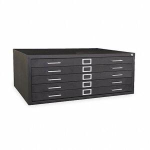 DESCRIPTION: (1) FLAT FILE CABINET BRAND/MODEL: GRAINGER/2CLC2 INFORMATION: BLACK/5-DRAWERS/MINOR DAMAGES, MUST COME INTO INSPECT RETAIL$: $660.58 EAC