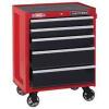 DESCRIPTION: (1) TOOL CABINET ROLLING TOOL BOX BRAND/MODEL: CRAFTSMAN #CMST22752RB INFORMATION: RED AND BLACK RETAIL$: $377.60 EA SIZE: 26", 5 DRAWER