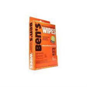 DESCRIPTION: (2) INSECT REPELLENT WIPESBRAND/MODEL: BEN'SRETAIL$: $13.96 EASIZE: 12 WIPESQTY: 2