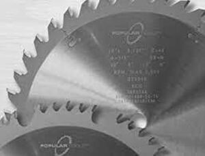 DESCRIPTION: (1) INDUSTRIAL QUALITY CARBIDE TIPPED CIRCULAR BLADES BRAND/MODEL: POPULAR TOOLS #PP1614 RETAIL$: $275.00 EA SIZE: 16" 126" 140T 1" QTY: