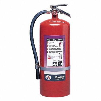 DESCRIPTION: (1) FIRE EXTINGUISHER BRAND/MODEL: BADGER #20JK24 INFORMATION: RED RETAIL$: $254.81 EA SIZE: 20 LB QTY: 1