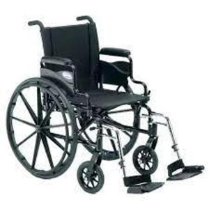 DESCRIPTION: (1) WHEEL CHAIR BRAND/MODEL: INVACARE RETAIL$: $385.00 EA QTY: 1