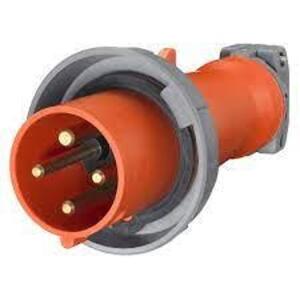 DESCRIPTION: (1) IEC PIN AND SLEEVE PLUG BRAND/MODEL: HUBBEL #6C555 INFORMATION: ORANGE RETAIL$: $811.12 EA SIZE: 100AMPS QTY: 1