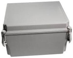 DESCRIPTION: (2) PLASTIC NEMA TYPE ENCLOSURE 4X BRAND/MODEL: NVENT HOFFMANN #29720 INFORMATION: GRAY RETAIL$: $211.20 EA QTY: 2