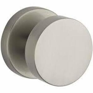 DESCRIPTION: (2) DOOR KNOB SET BRAND/MODEL: BALDWIN #9BR3532-140 INFORMATION: SATIN NICKEL RETAIL$: $162.73 EA QTY: 2