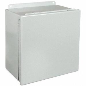 DESCRIPTION: (1) QUICK RELEASE ENCLOSURE BRAND/MODEL: HOFFMAN #32FC79 RETAIL$: $216.67 EA SIZE: 10 in Nominal Enclosure Ht, 8 in Nominal Enclosure Wd,