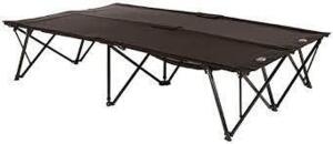 DESCRIPTION: (1) KWIK COT DOUBLE BRAND/MODEL: KAMP-RITE INFORMATION: BLACK RETAIL$: 136.34 SIZE: 55X85 QTY: 1