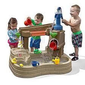 DESCRIPTION: (1) PUMP AND SPLASH DISCOVERY POND BRAND/MODEL: STEP2 RETAIL$: $111.99 EA QTY: 1