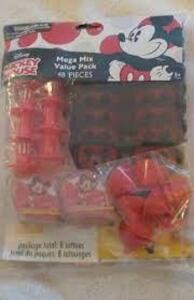 DESCRIPTION: (1) MEGA MIX VALUE PARTY PACK BRAND/MODEL: MICKEY MOUSE RETAIL$: $15.00 EA SIZE: 48 PIECES QTY: 1