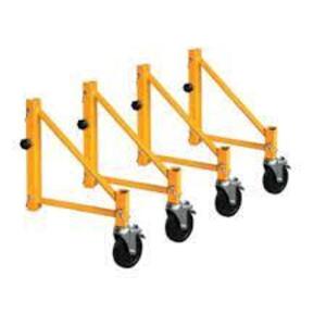 DESCRIPTION: (1) STEEL OUTRIGGER SET BRAND/MODEL: METALTECH INFORMATION: YELLOW RETAIL$: $130.00 EA SIZE: 14" QTY: 1