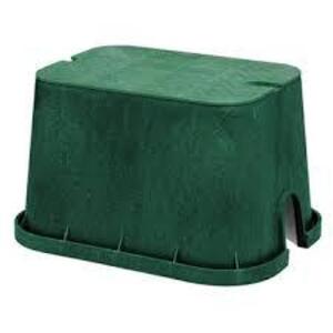 DESCRIPTION: (3) STANDARD VALVE BOX BRAND/MODEL: NDS #114BC INFORMATION: GREEN RETAIL$: $30.00 EA SIZE: 12X17 QTY: 3