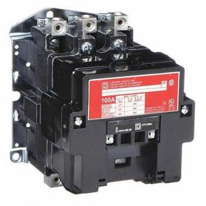 DESCRIPTION: (1) LIGHTING MAGNETIC CONTACTOR BRAND/MODEL: SQUARE D #2MND6 RETAIL$: $1,627.91 EA SIZE: 3 Poles, 277V AC, 100 A Full Load Amps, No Enclo