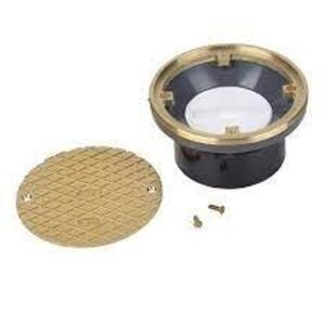 DESCRIPTION: (1) ABS HUB BASE GENERAL PURPOSE ADJUSTABLE CLEANOUT BRAND/MODEL: OATEY #84139 INFORMATION: BRASS RETAIL$: $76.49 EA SIZE: 4" QTY: 1