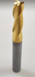 DESCRIPTION: (1) SOLID CARBIDE SQ END MILL BRAND/MODEL: HETREL 74457052 RETAIL$: 30.9 SIZE: 5/16" 13/16" LOC QTY: 1