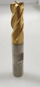 DESCRIPTION: (1) HSS SQ END MILL BRAND/MODEL: HERTEL 41120023 RETAIL$: 23.04 SIZE: 3/8" 3/4" LOC QTY: 1