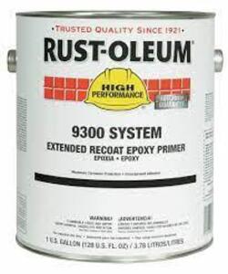 DESCRIPTION: (2) EXTENDED RECOAT EPOXY PRIMER ACTIVATOR BRAND/MODEL: RUST-OLEUM 9300 #4KP55 RETAIL$: $167.46 EA SIZE: 1 GALLON QTY: 2