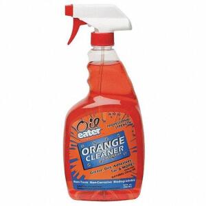 DESCRIPTION: (4) CLEANER AND DEGREASER TRIGGER SPRAY BRAND/MODEL: OIL EATER #6TUK6 INFORMATION: ORANGE RETAIL$: $6.43 EA SIZE: 32 OZ QTY: 4