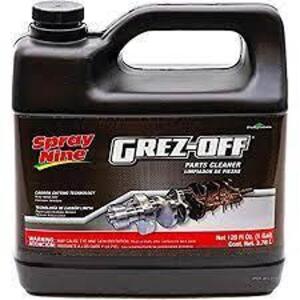 DESCRIPTION: (1) GREZ-OFF HEAVY DUTY DEGREASER BRAND/MODEL: SPRAY NINE #22701 RETAIL$: $20.05 EA SIZE: 1 GALLON QTY: 1