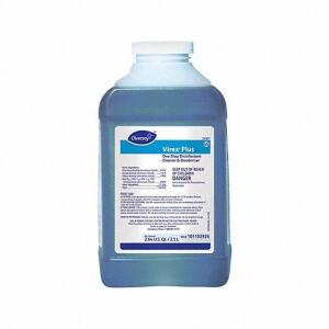 DESCRIPTION: (2) DISINFECTANT CLEANER AND DEODORANT BRAND/MODEL: DIVERSEY VIREX #45DW78 RETAIL$: $80.00 EA SIZE: 1.5 GALLON QTY: 2